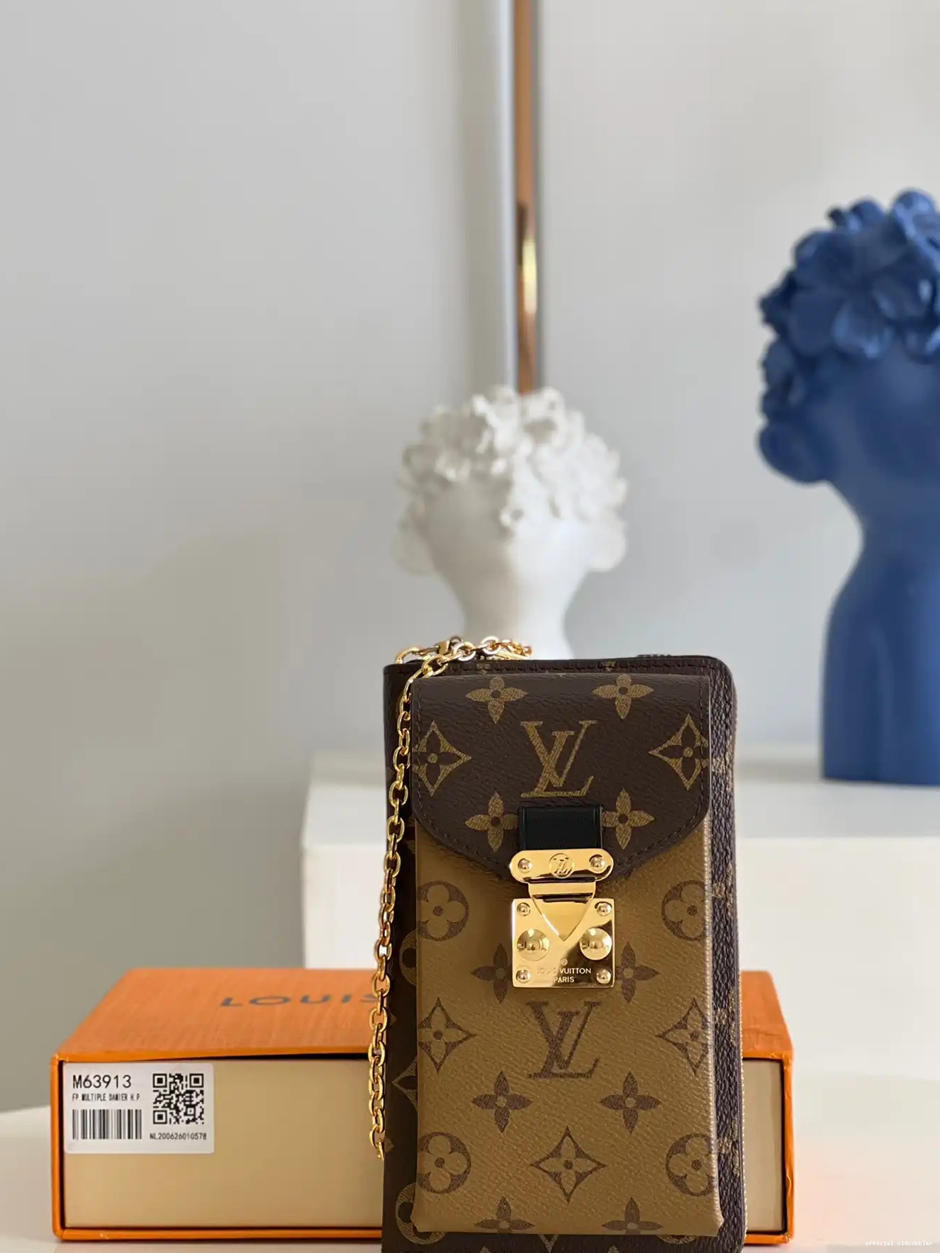 Official oldcobbler TRUNK LOUIS VERTICAL VUITTON 0604